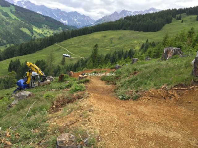 Bikerweg Entwässerung