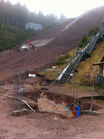 ebene an kleiner Schanze erstellen